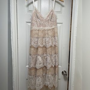 Lace Dress by Franco size small